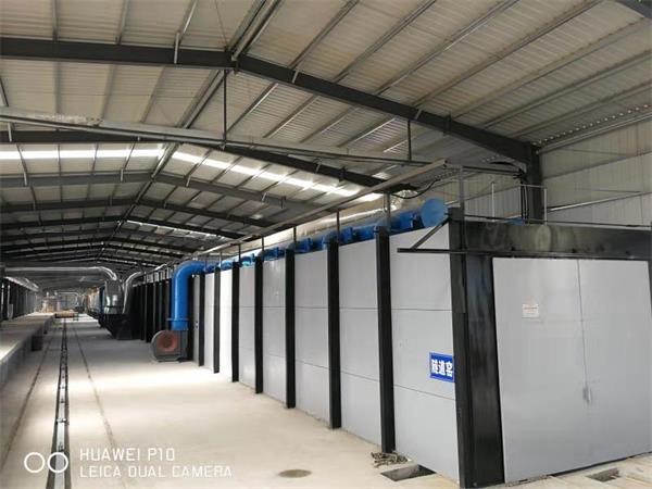 180.5×3.2米天然氣燒硅磚新型節(jié)能隧道窯（設計1550℃，能耗75m3/噸產品）
